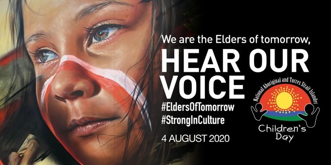 Aboriginal and Torres Strait Islander Children’s Day 2020: “We are the elders of tomorrow hear our voice”