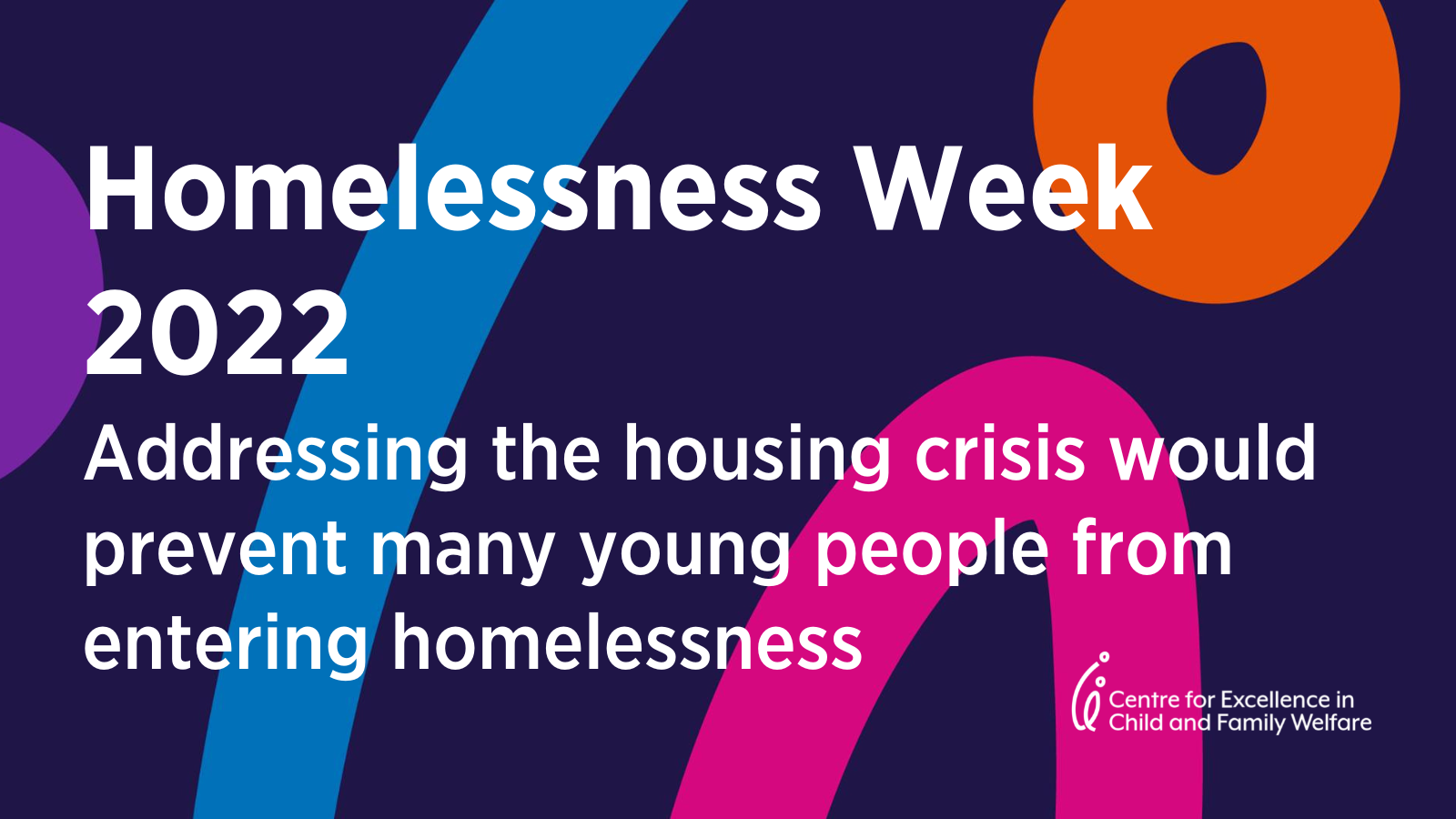 Homelessness Week: How addressing the housing crisis would prevent many young people from entering homelessness